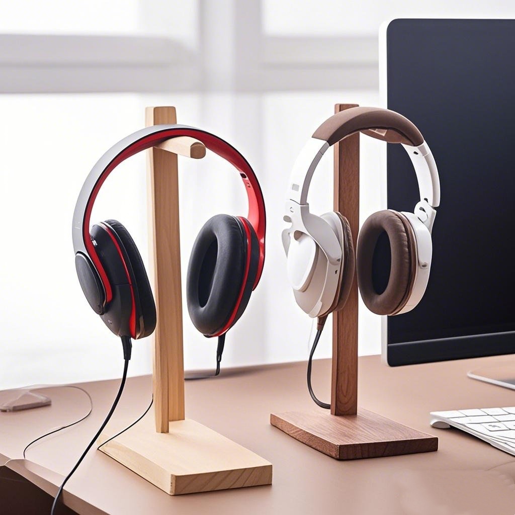 Esports Gaming Headphones - Ahşap Kulaklık Standı Kulaklık Sergi Rafı
