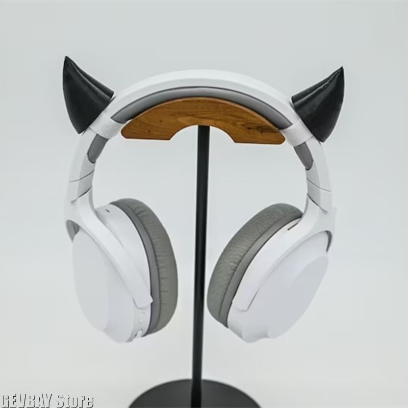 Esports Gaming Headphones - Şeytan ibreli boynuzları, canlı yayınlar için