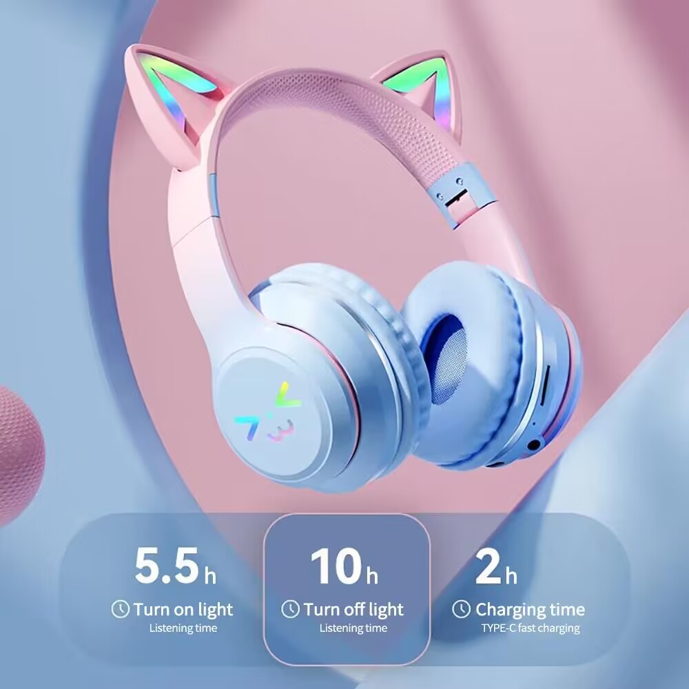 RGB kızdırma kulaklık kablosuz - Esports Gaming Headphones incelemesi ve fiyatı