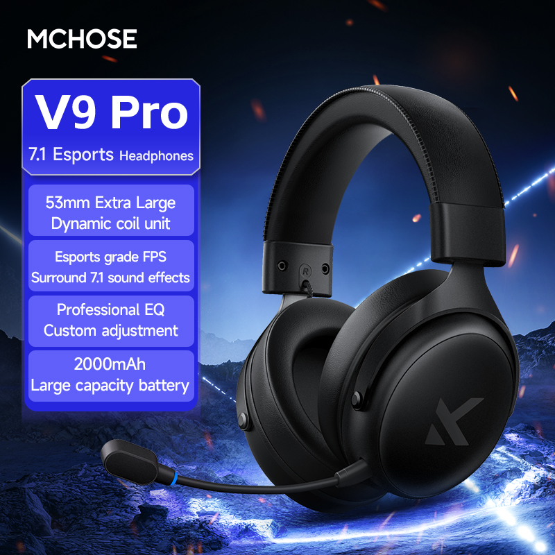 MCHOSE V9 Pro Mikrofonlu Kulak - Esports Gaming Headphones incelemesi ve fiyatı