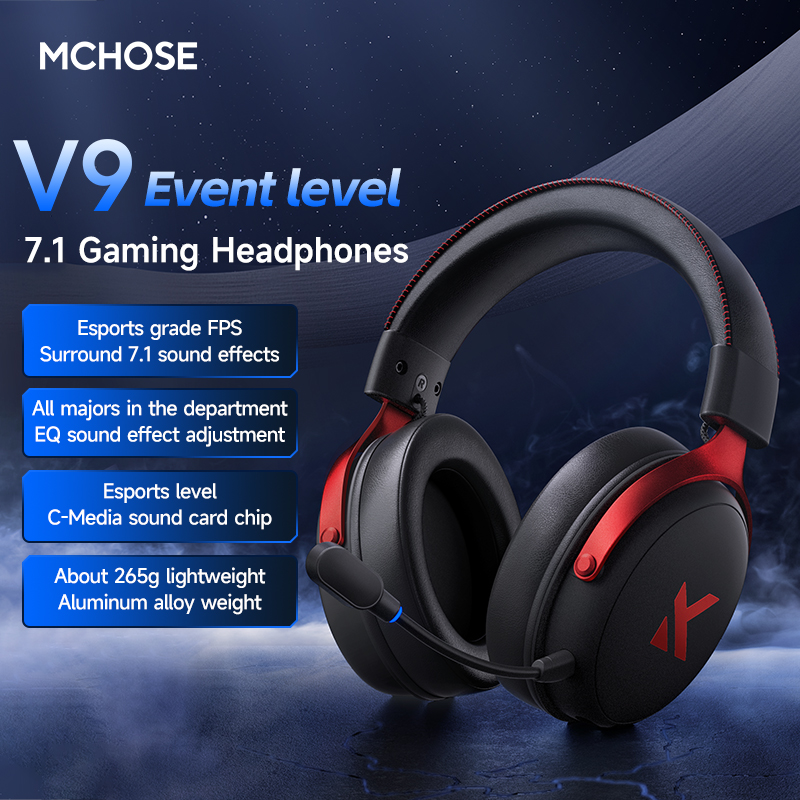 MCHOSE V9 Pro Mikrofonlu Kulak - Esports Gaming Headphones incelemesi ve fiyatı