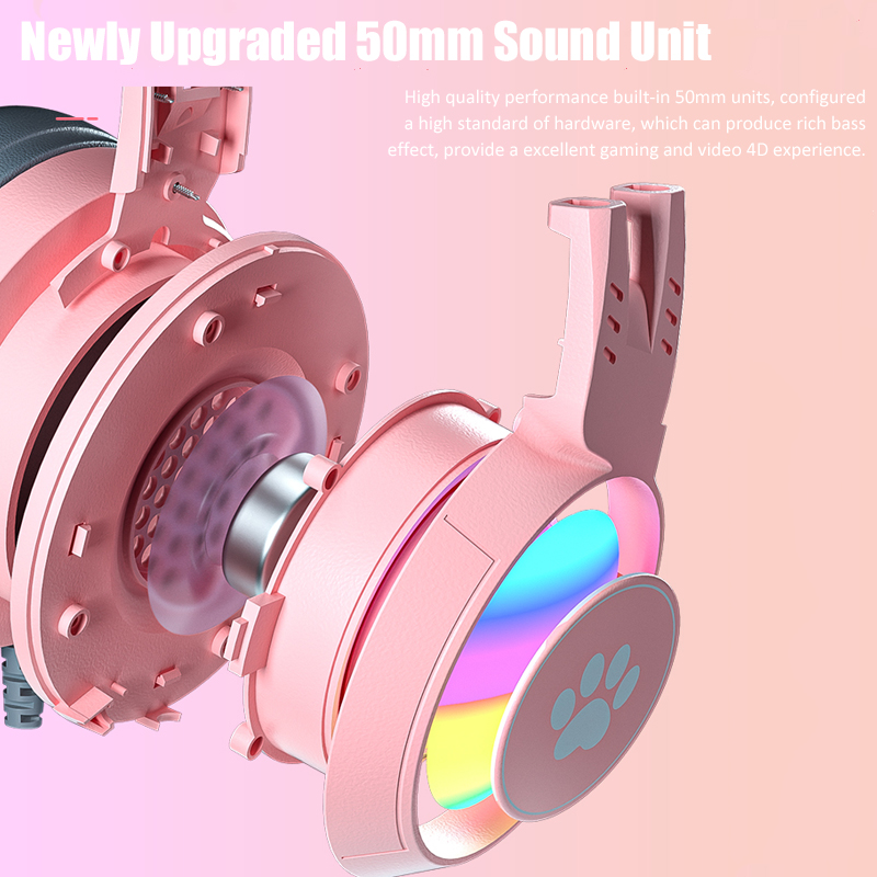 Sevimli kedi kulak oyun mikrof - Esports Gaming Headphones incelemesi ve fiyatı